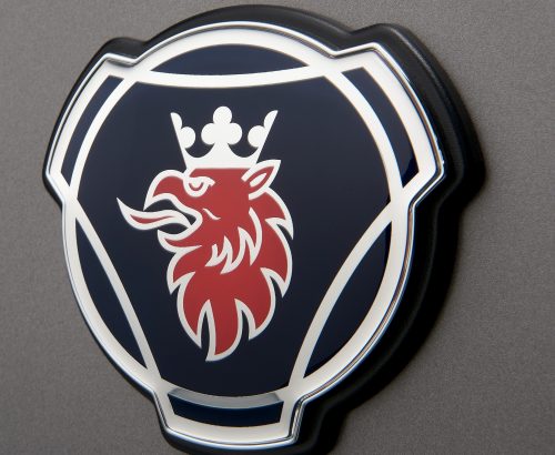 17082-025 Scania G-series, front grill with Scania logotype and symbol